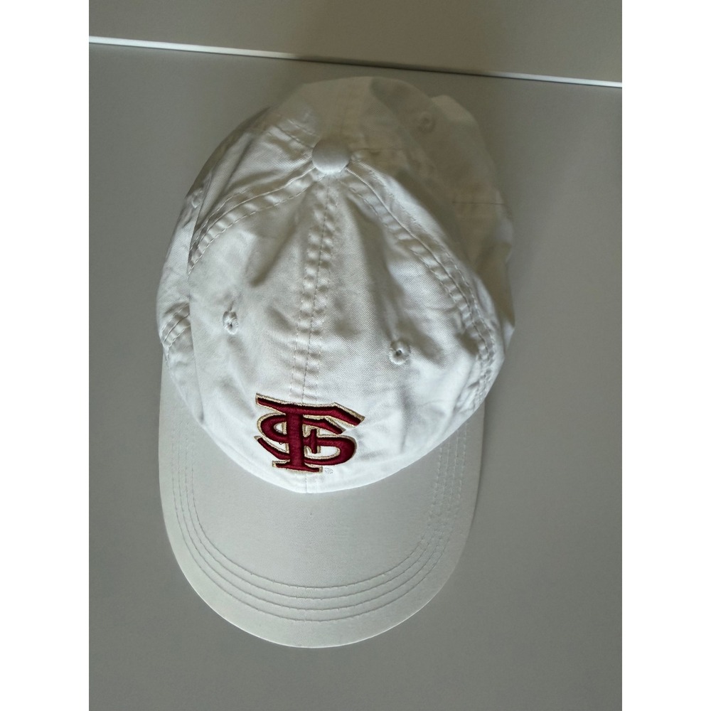 Florida State Seminoles FSU Ahead Extreme White Embroidered Baseball Cap Hat